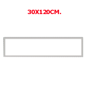 LED PANEL ฝังฝ้า 40W 30x120cm.